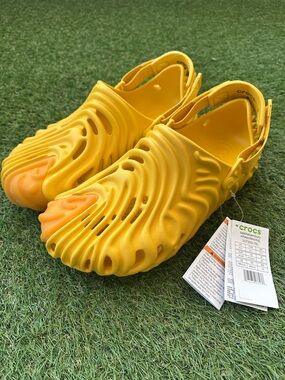 Crocs x Salehe Bembury Pollex Clog Yoke Yellow 207393-76L Size 11 Men’s